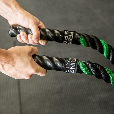 1.5 inch diameter battle ropes - Health Alchemist Training