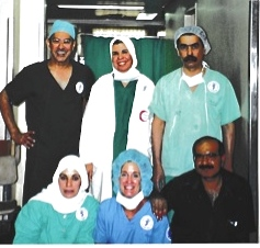 The original surgical team in 2000.