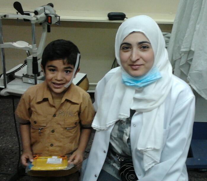 I worked with Dr Amal Husni in Hebron in 2010.