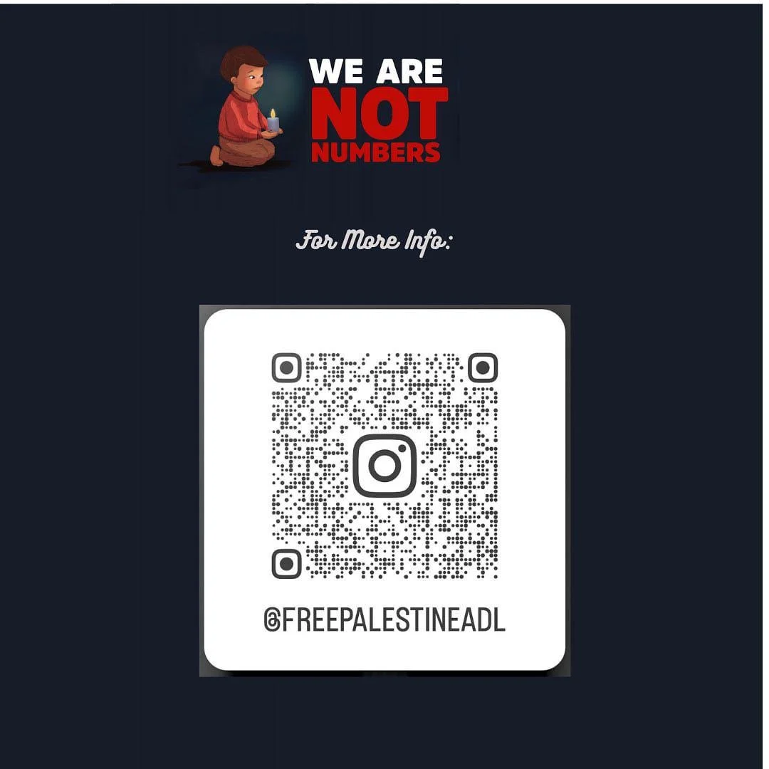 We Are Not Numbers - Candlelight Vigil for the Children of Gaza