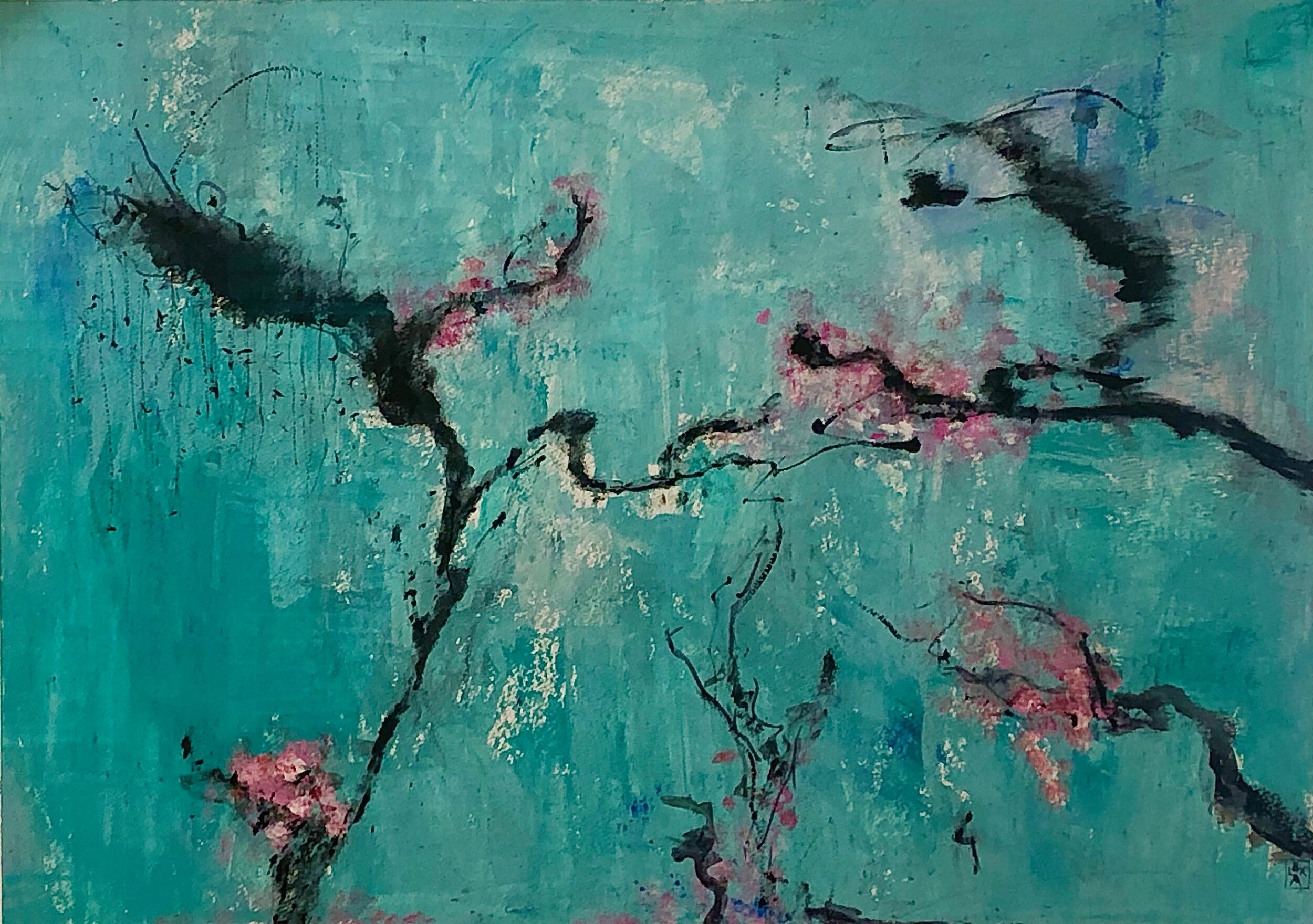 Acrylic on Paper 22x30 SOLD