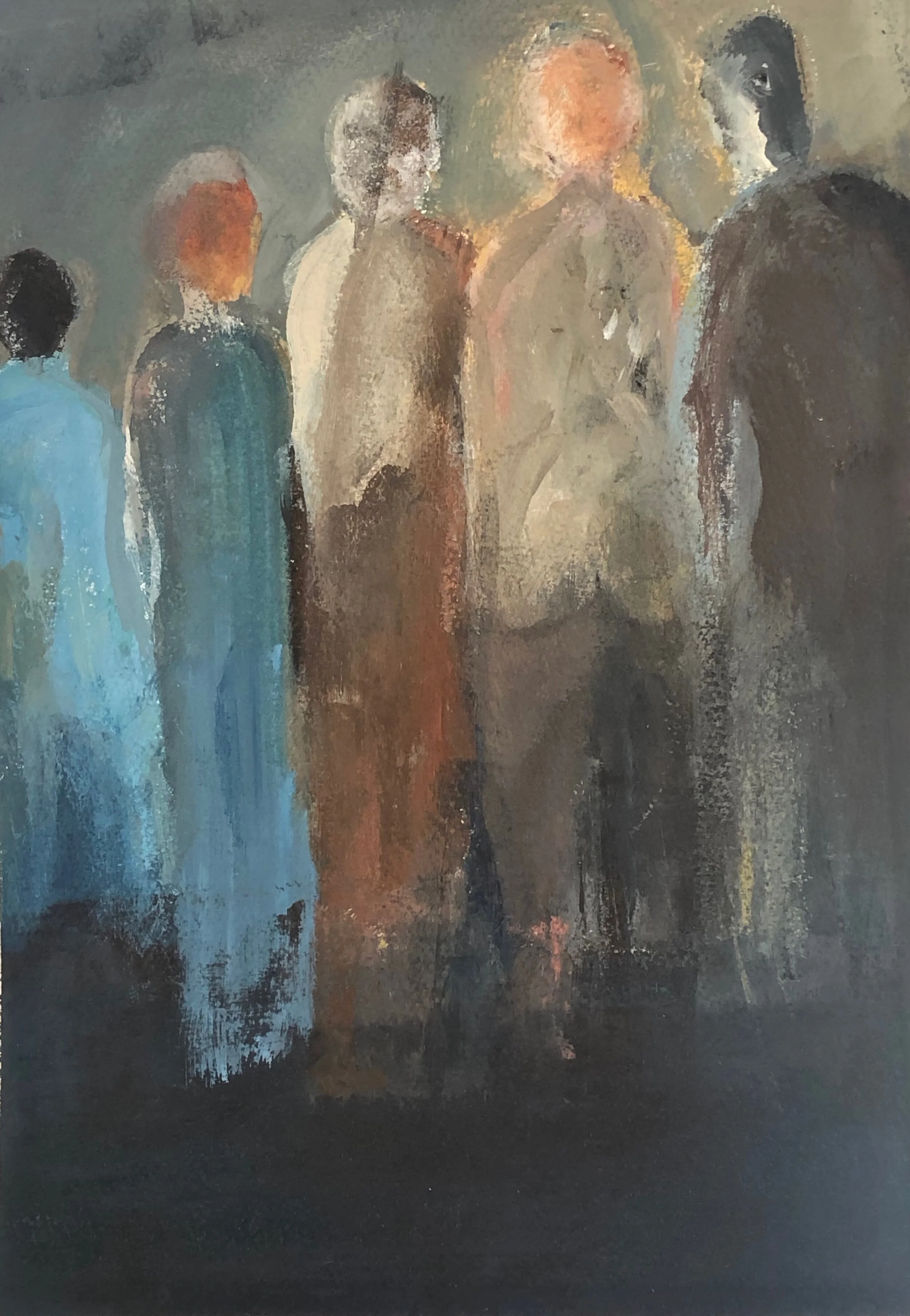  Acrylic on Paper SOLD 