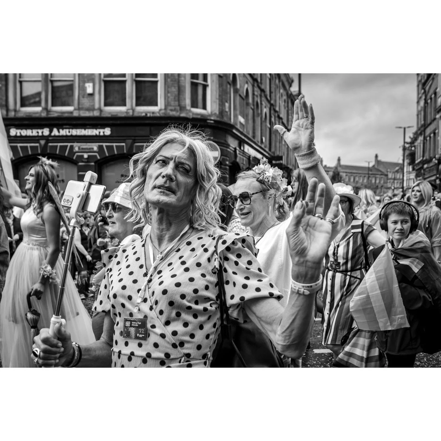 Leeds Pride 2025 Black &amp; White Collection.
Still catching up on 2025 events as 2026 beckons.

#Leeds #leedspride #leedspride2025 #pride #blackandwhite