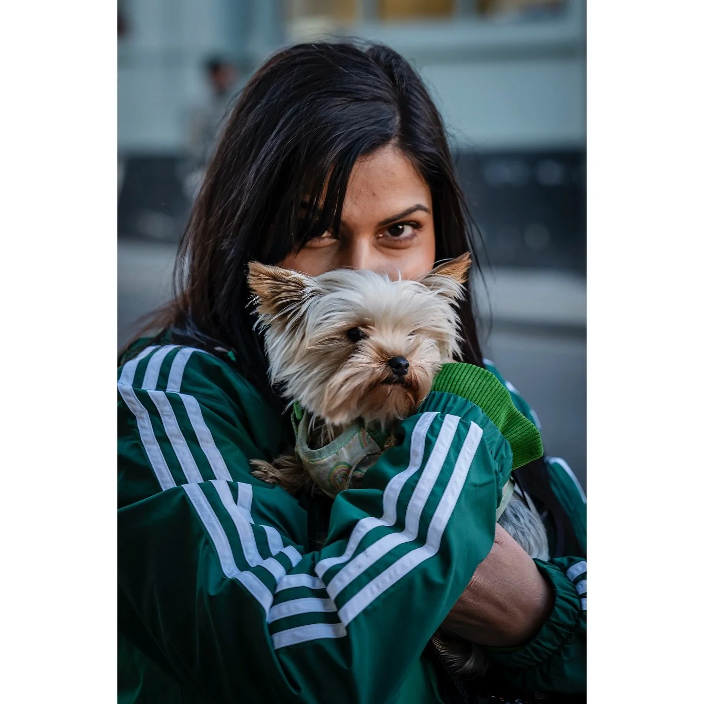 @navi_takes_the_pics She also takes the dogs!
This Leeds street shooter can&rsquo;t resist a pooch. When shooting on the streets of Leeds this cutie caught her eye and before you could say &ldquo;Woof!&rdquo; the pawrent had no choice but to look on,