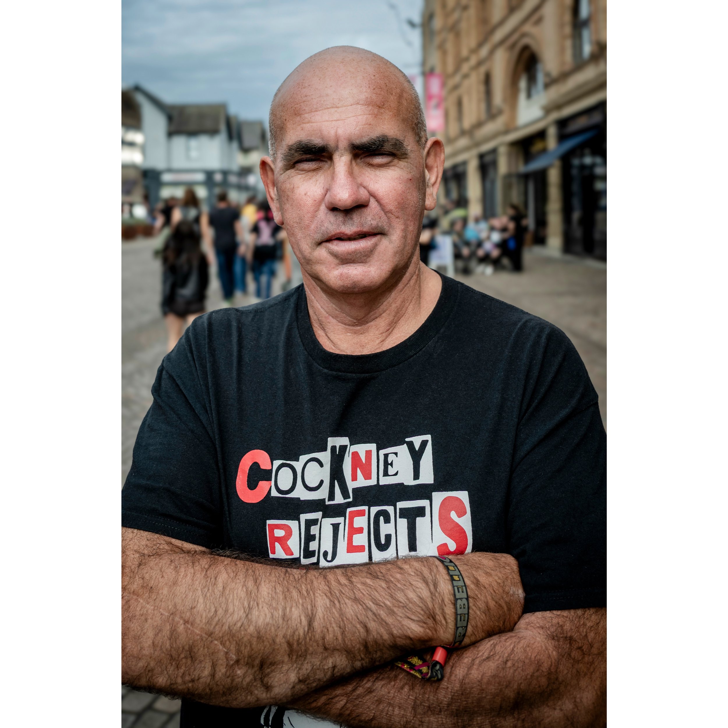 Blackpool Punk Portraits
Cockney Rejects

#punksnotdead #blackpool #punk #streetportraits #bandtshirt