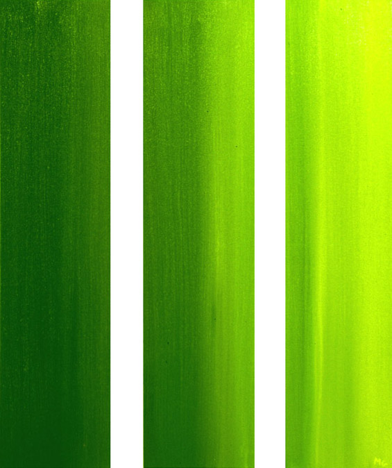 'Green' triptych