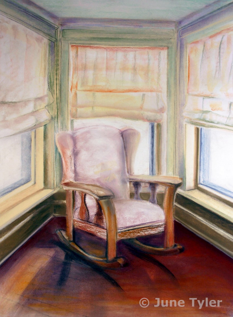  "Nancy's Grandma's Chair" 2003 22" x 30" 