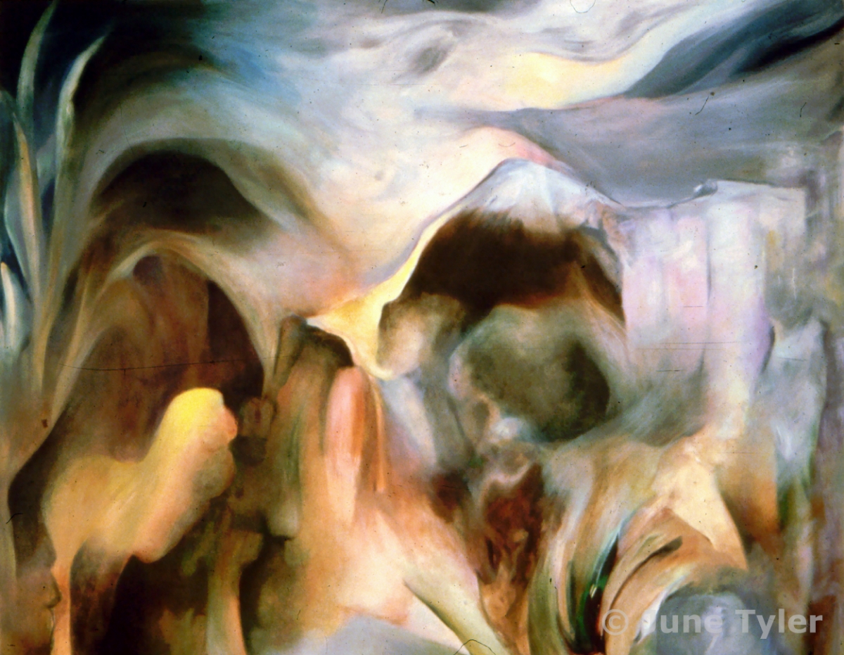  "Landscape" 1984-85 Oil on Canvas 40" x 48" 