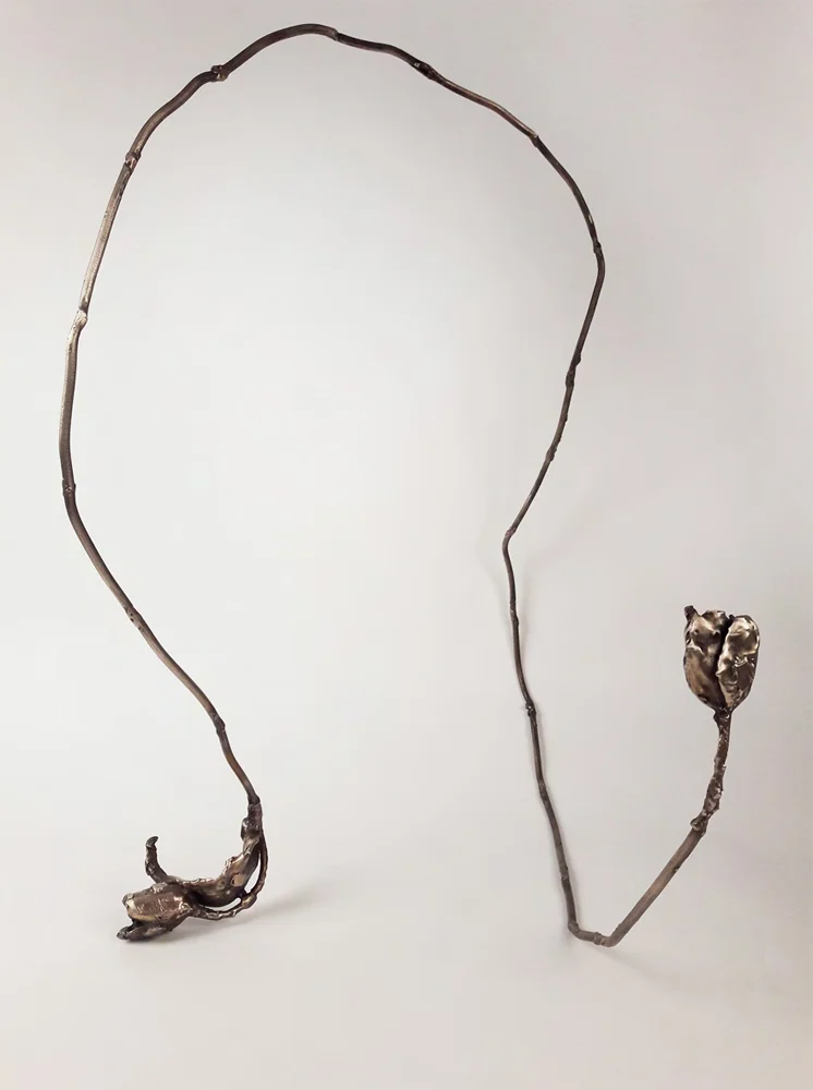 REALISM, cast bronze, 34w x 55h x 32d inches ©2016