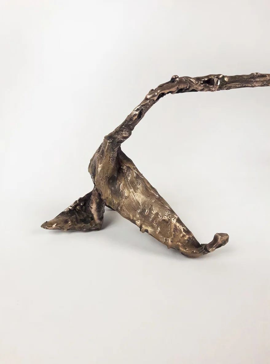 EUPHORIA, cast bronze, 16w x 28h x 3d inches ©2016