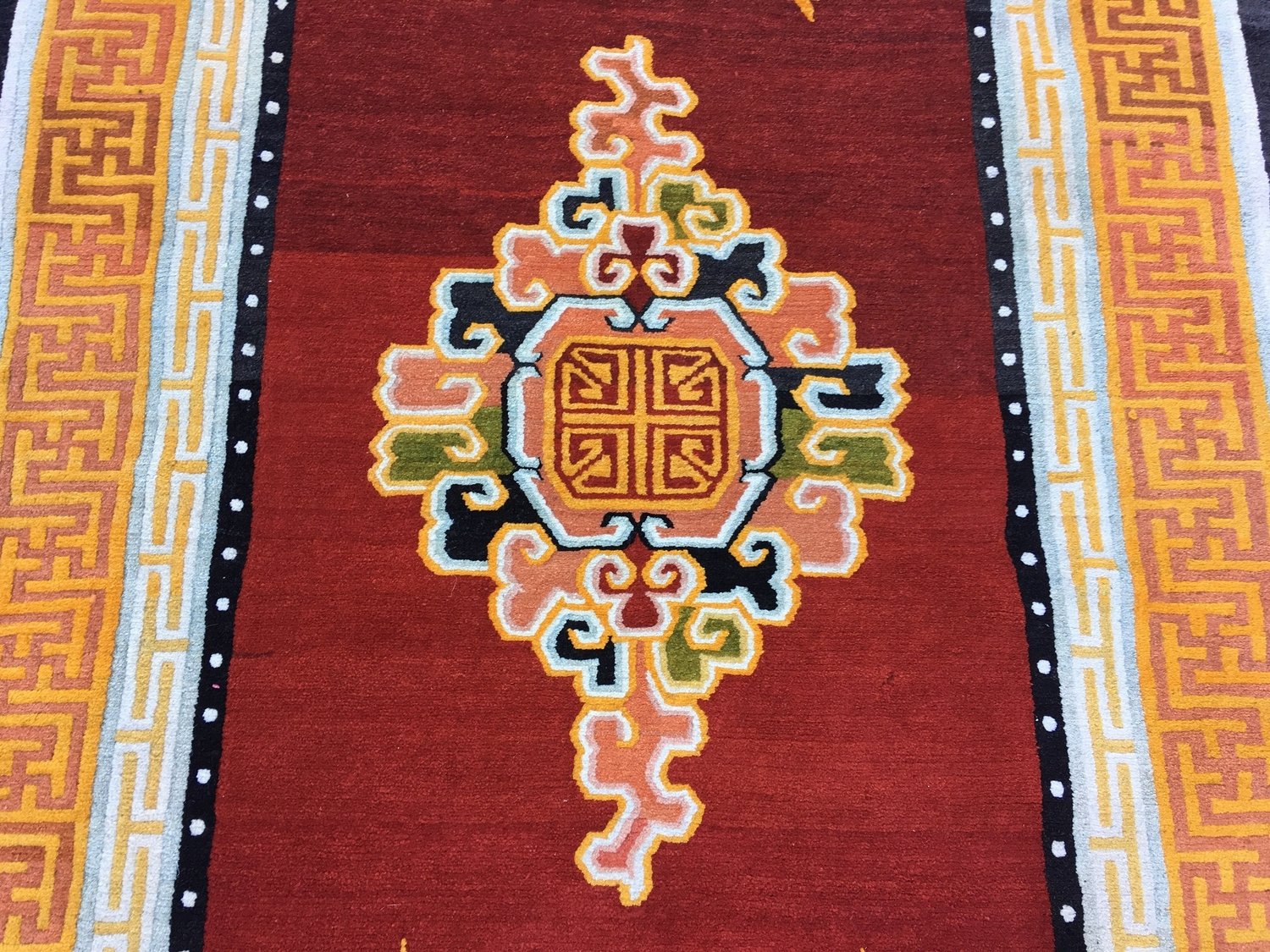 Vintage Tibetan Rug 2.12m x 1.24m — Rug Addiction