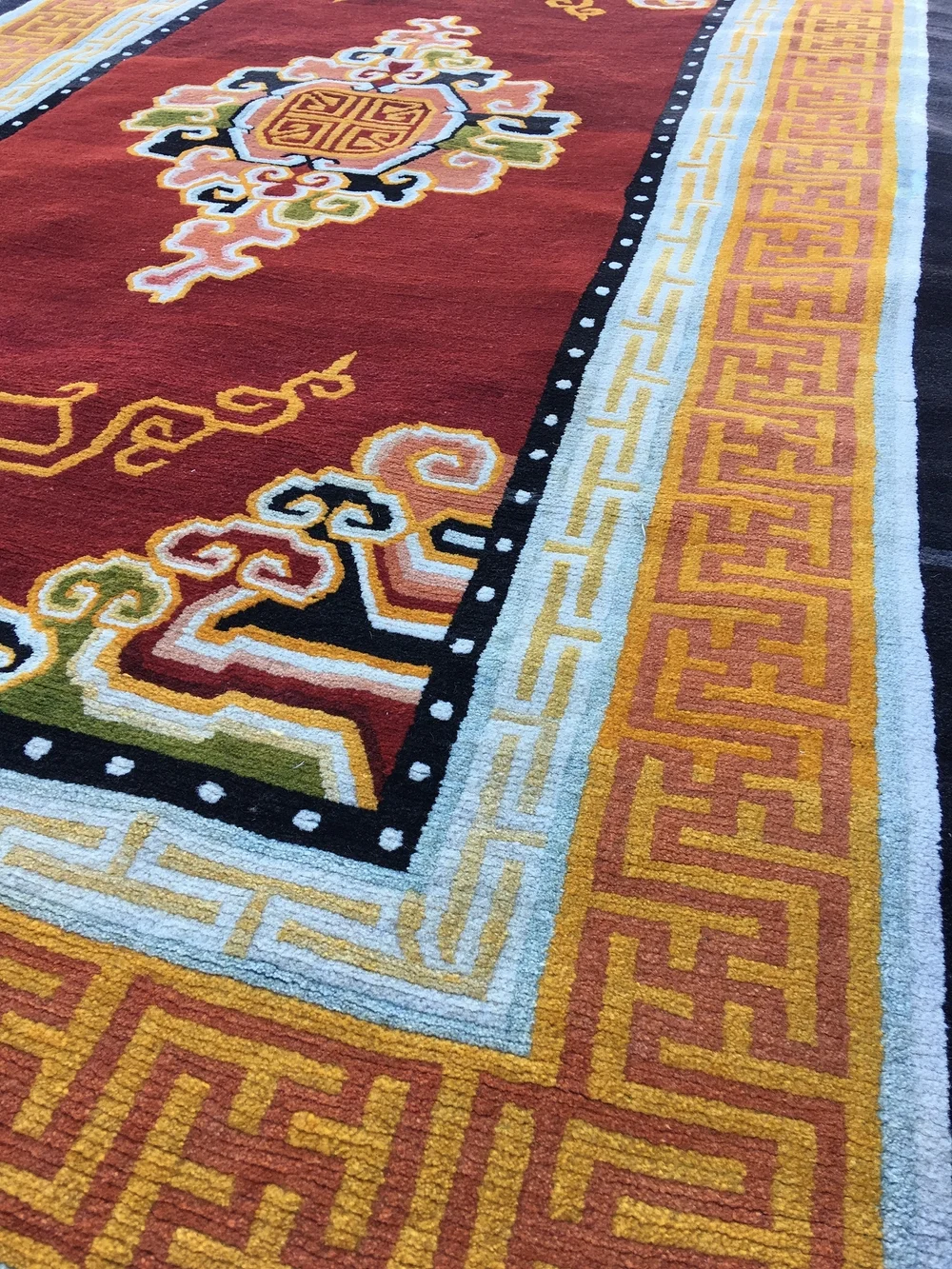 Vintage Tibetan Rug 2.12m x 1.24m — Rug Addiction