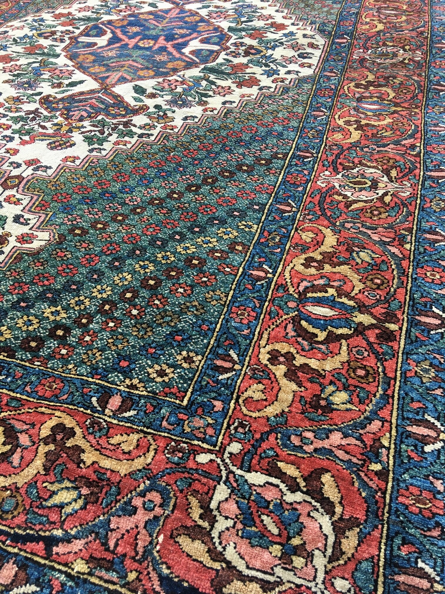 Antique Bakhtiar Rug