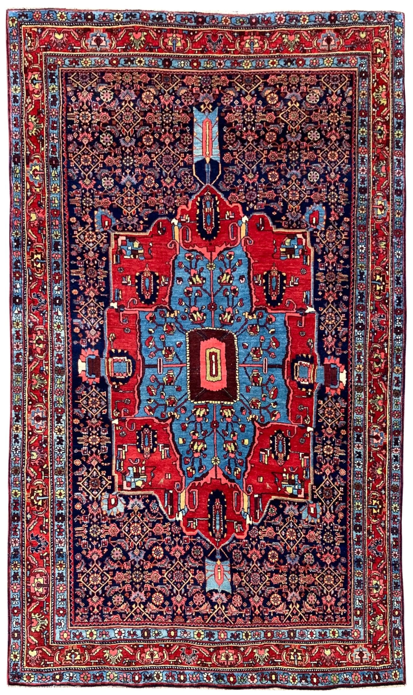 20.25.00002 Antique Vintage Persian Bidjar Rug.jpg