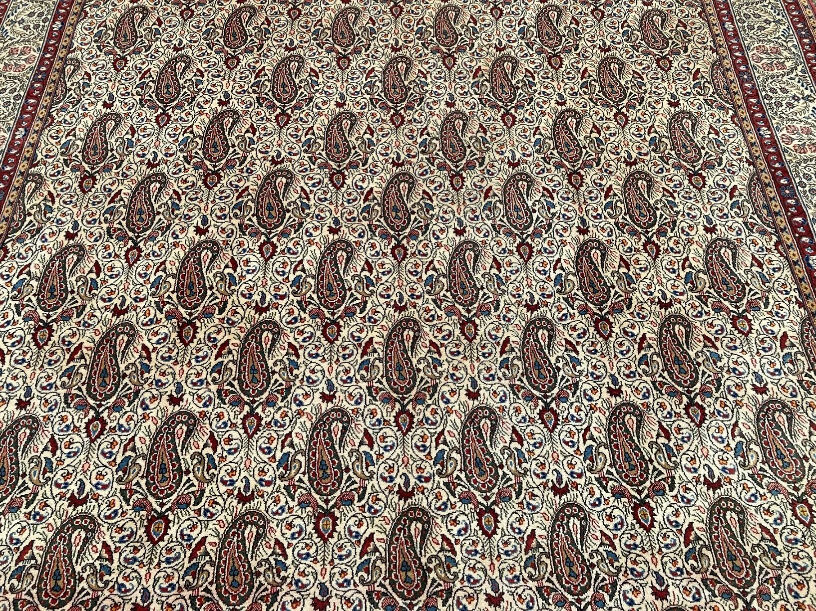 21.12.00001_3 Antique Vintage Persian Qum Carpet.jpg