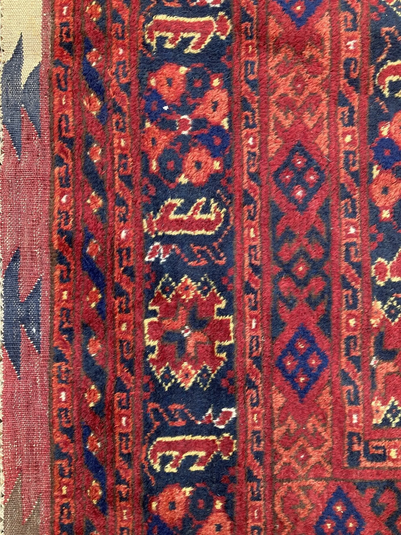 21.12.000002_7 Antique Afghan Beshir Carpet.JPG