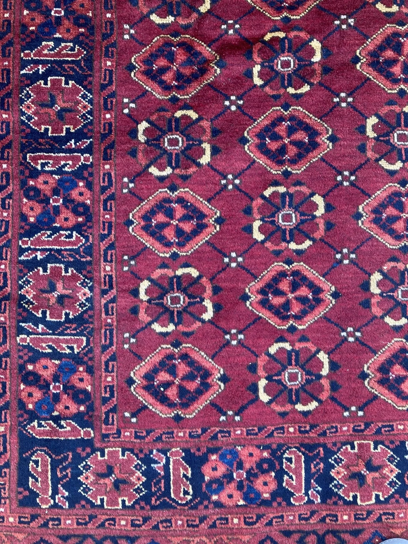 21.12.000002_8 Antique Afghan Beshir Carpet.JPG
