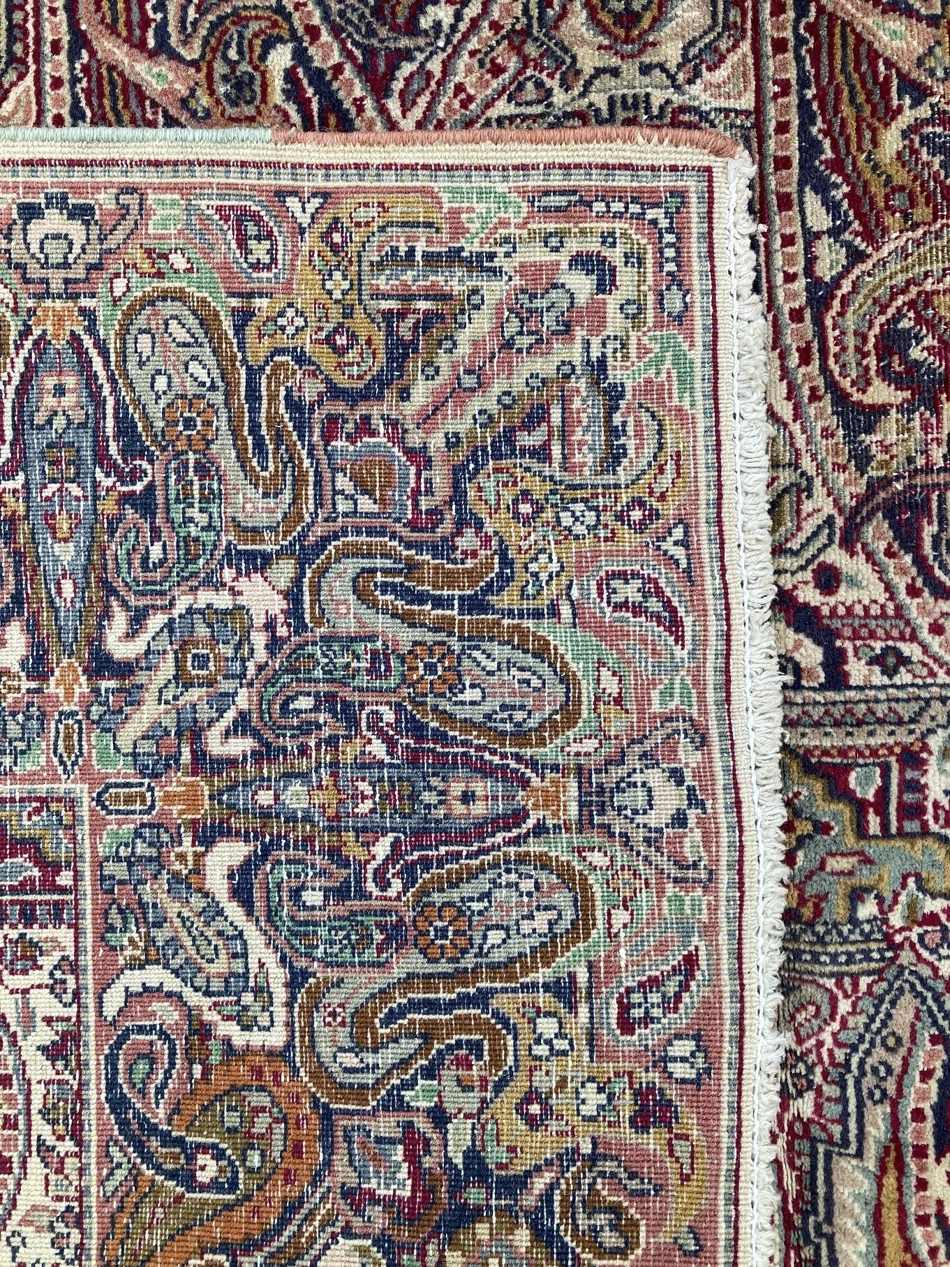 21.12.000003_9 Antique Persian Kirman Rug Carpet.JPG
