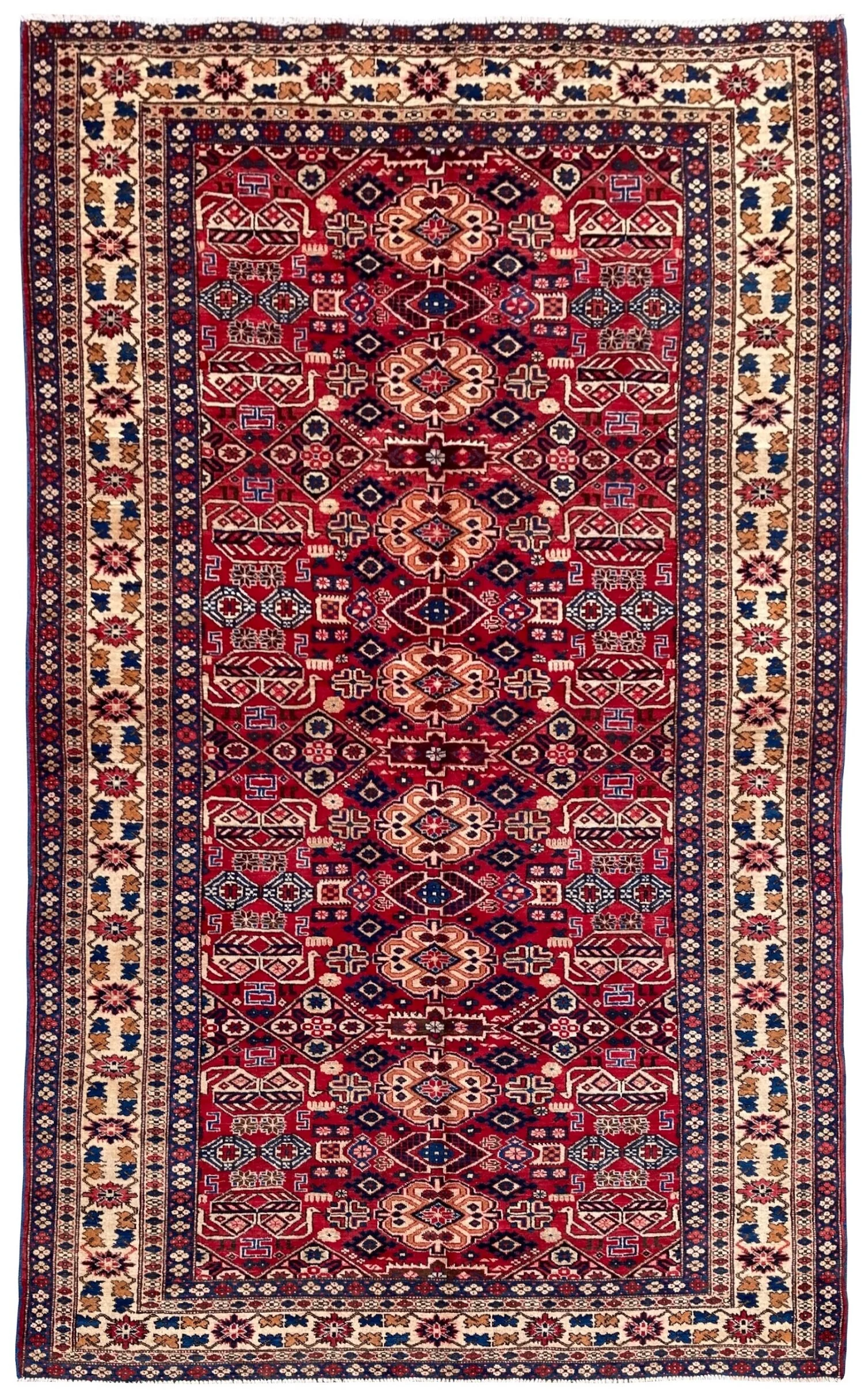 21.12.00004 Antique Caucasian Shirvan Rug Carpet.jpg