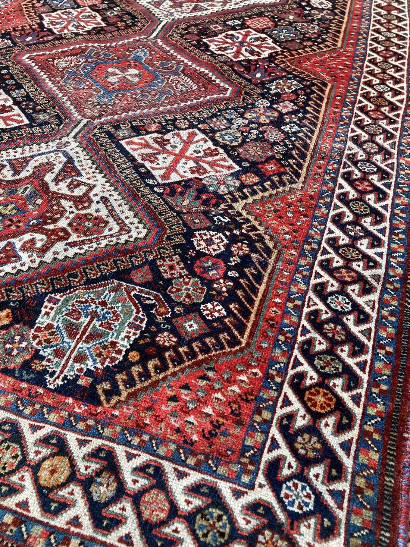 21.22.00004_3 Antique Persian Qashqai Rug.JPG