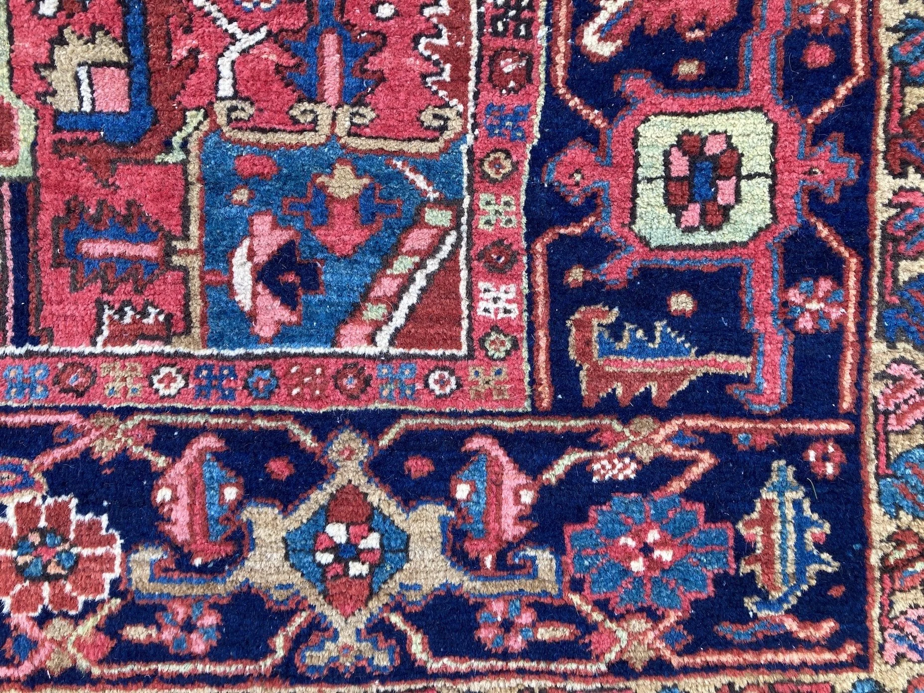 220100005_3 Antique Persian Heriz Carpet.JPG