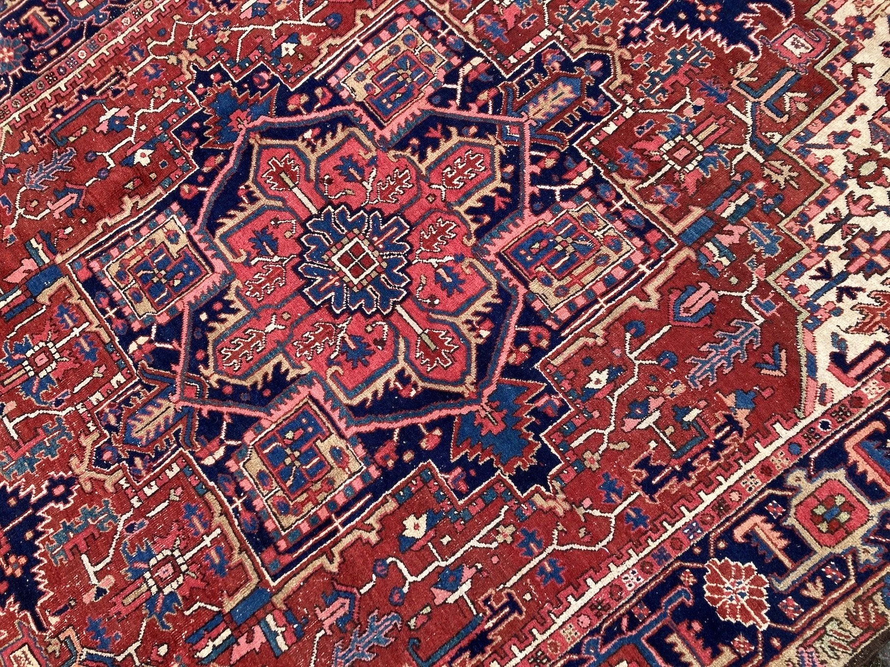 220100005_7 Antique Persian Heriz Carpet.JPG