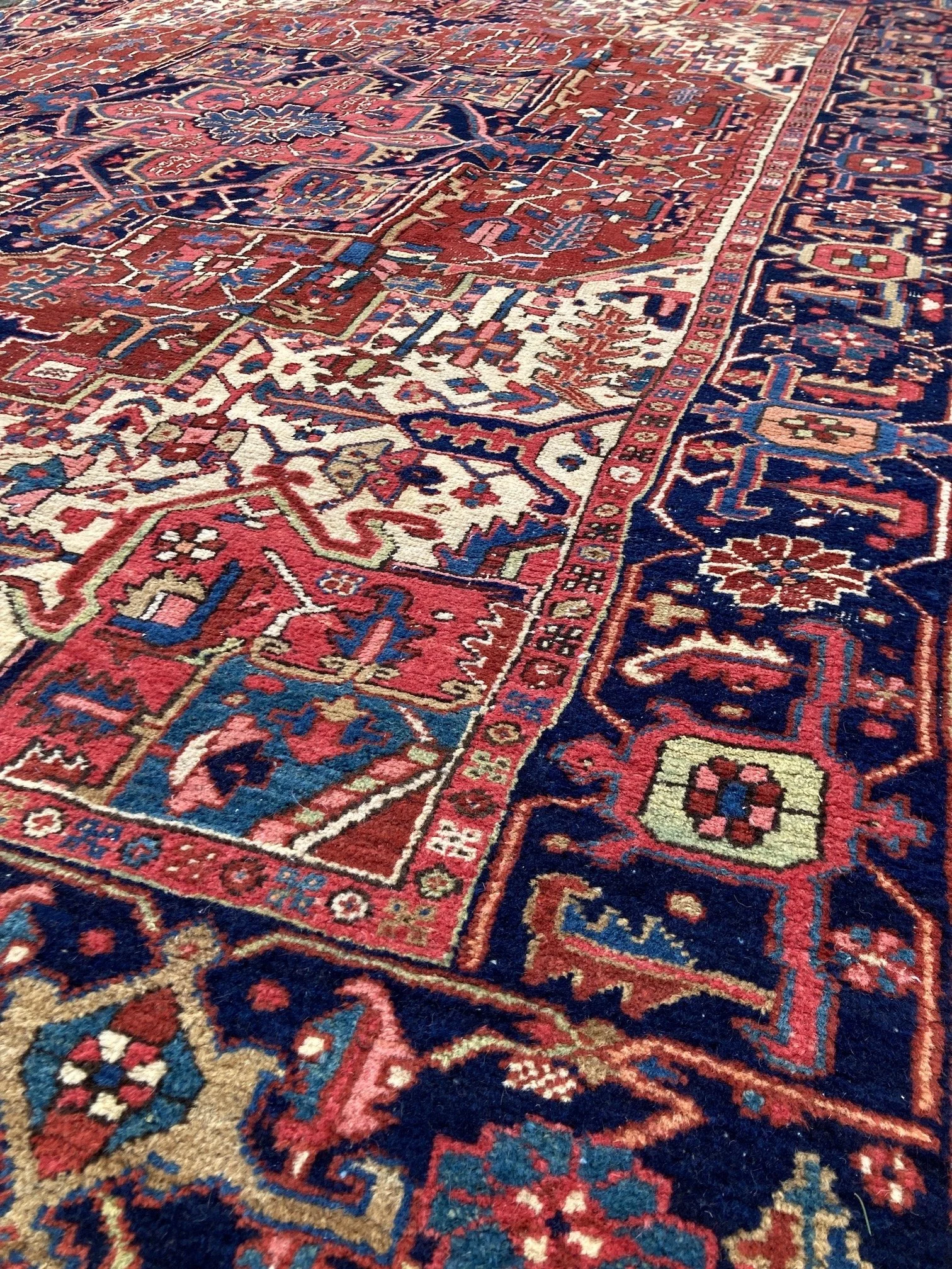 220100005_5 Antique Persian Heriz Carpet.JPG