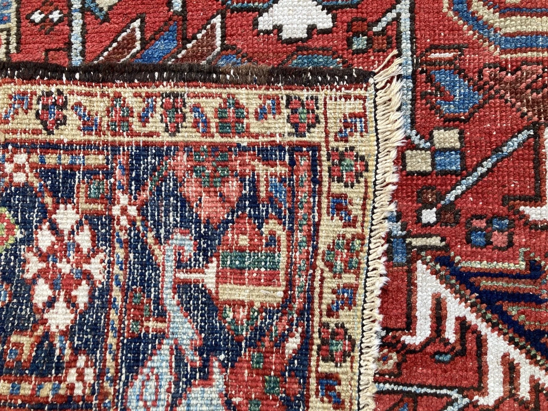 220100006_8 Antique Persian Heriz Carpet.JPG