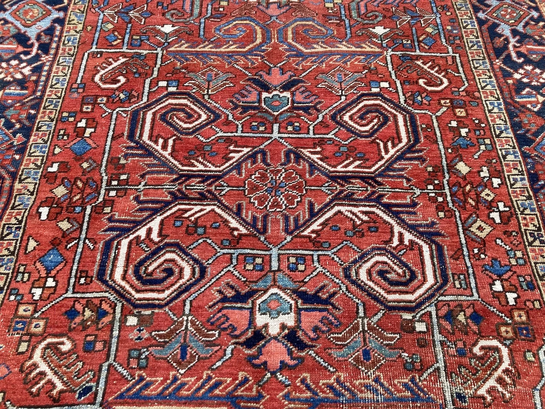 220100006_4 Antique Persian Heriz Carpet.JPG