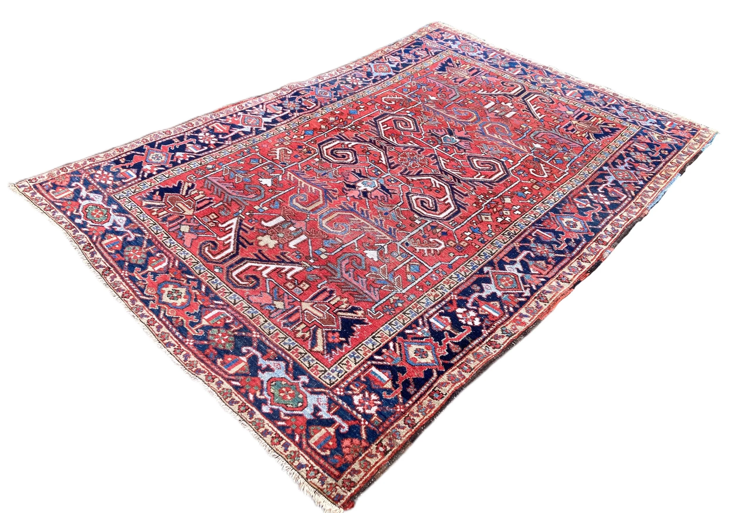 220100006_2 Antique Persian Heriz Carpet.JPG