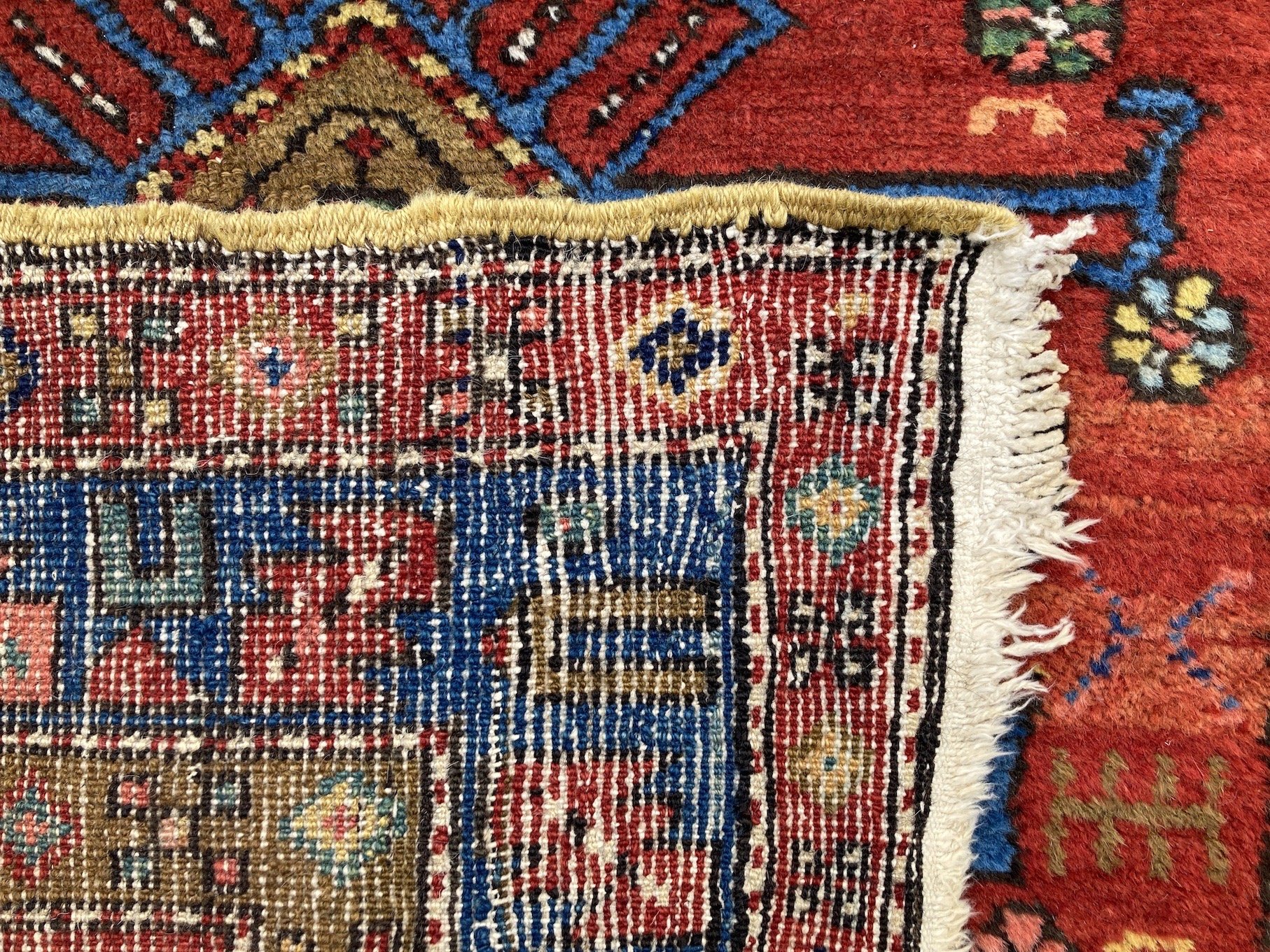 220100007_8 Antique Persian Heriz Runner.JPG