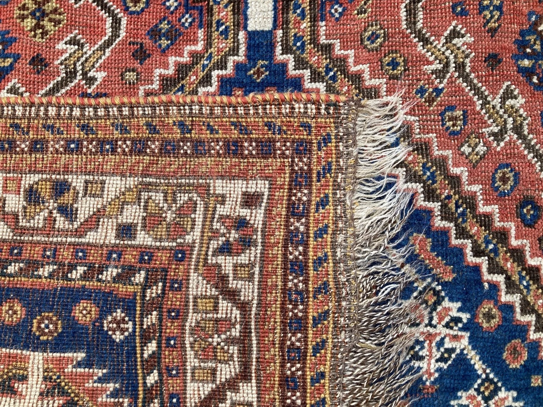220300003_10 Antique Persian Tribal Qashqai Rug.JPG