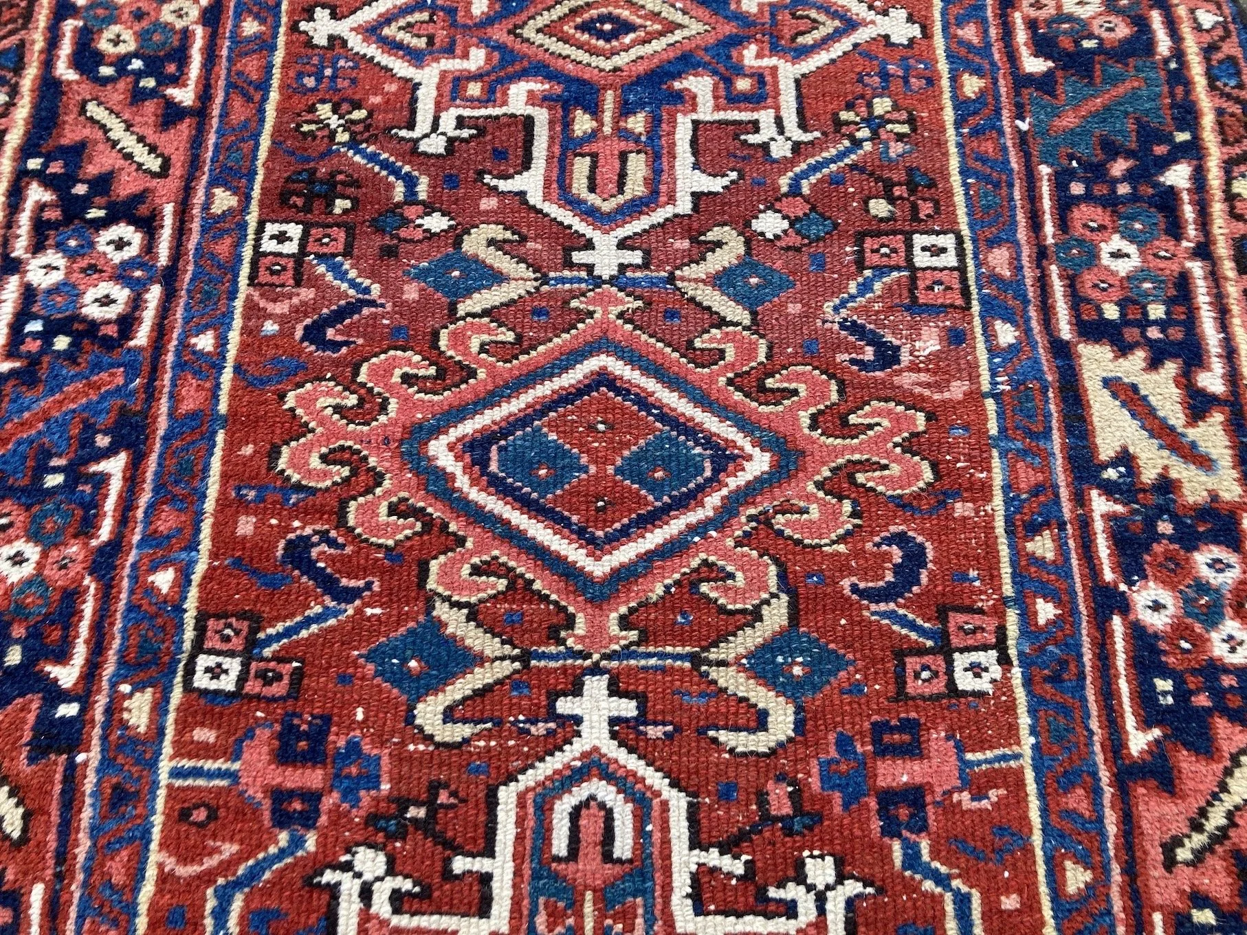 220400001_4 Antique Persian Heriz Rug.JPG