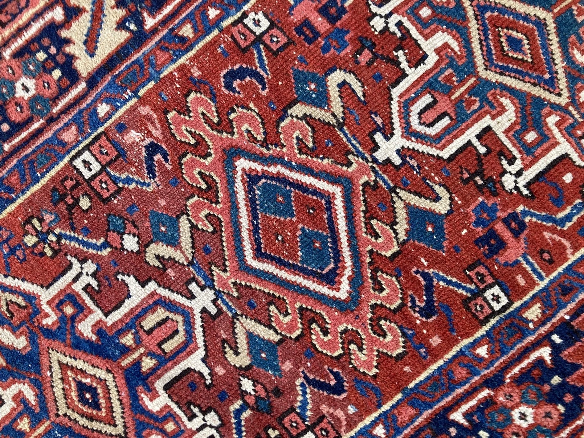 220400001_7 Antique Persian Heriz Rug.JPG