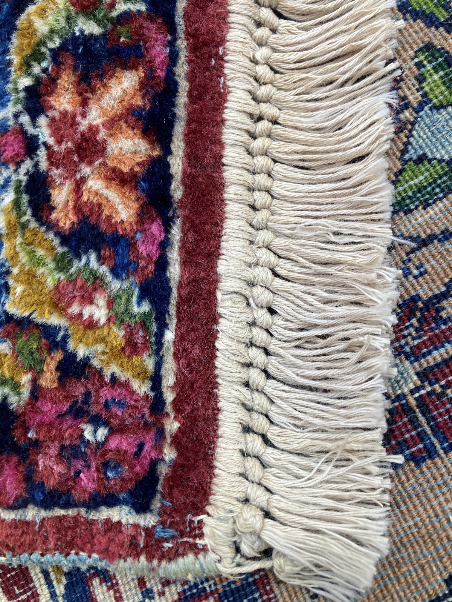 220300001_16 Antique Persian Kirman Lavar Carpet.JPG