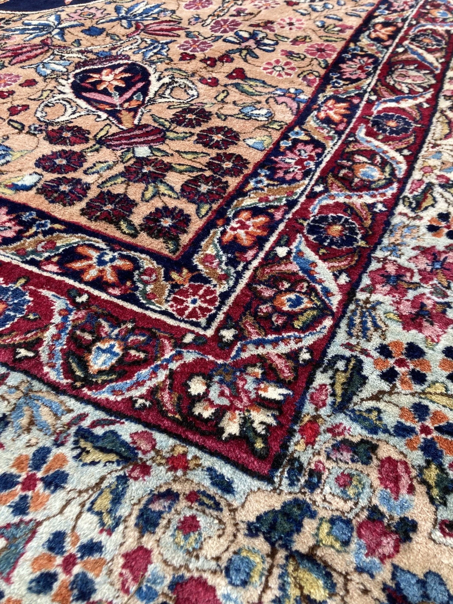 220300001_6 Antique Persian Kirman Lavar Carpet.JPG