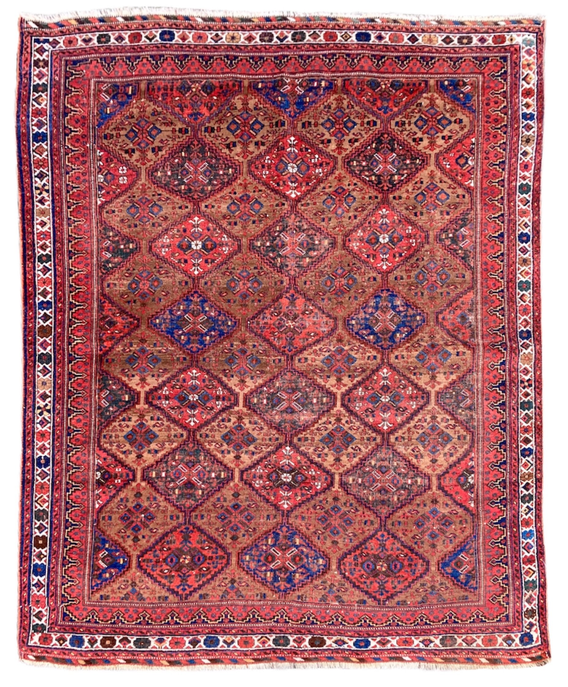213300001 Antique Persian Tribal Afshar Rug.JPG