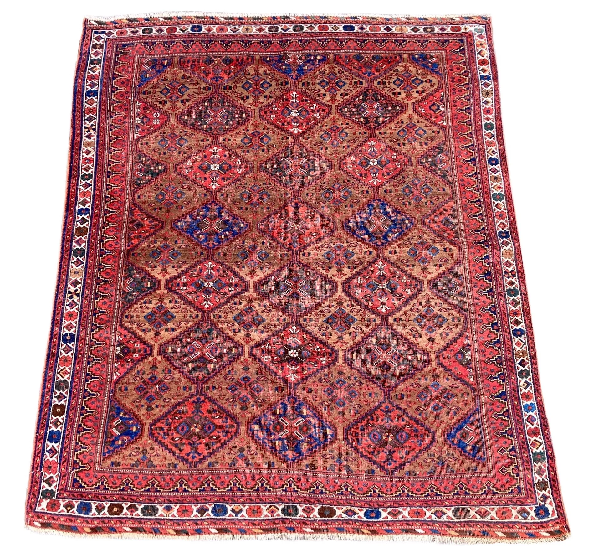 213300001_1 Antique Persian Tribal Afshar Rug.JPG