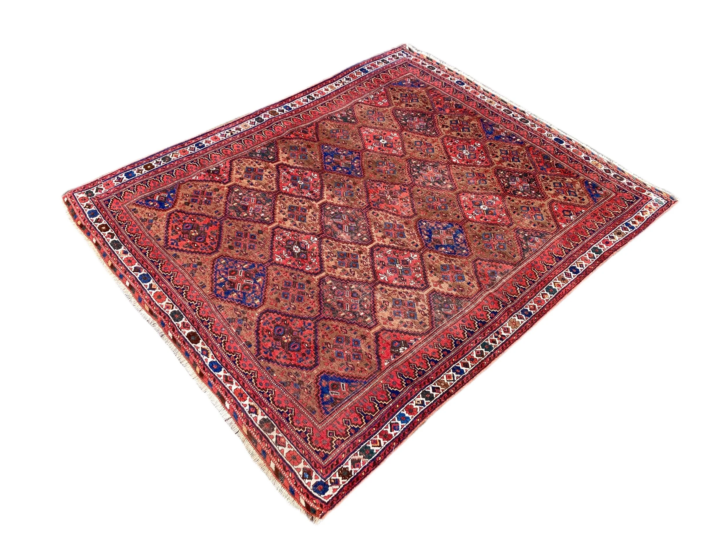 213300001_2 Antique Persian Tribal Afshar Rug.JPG