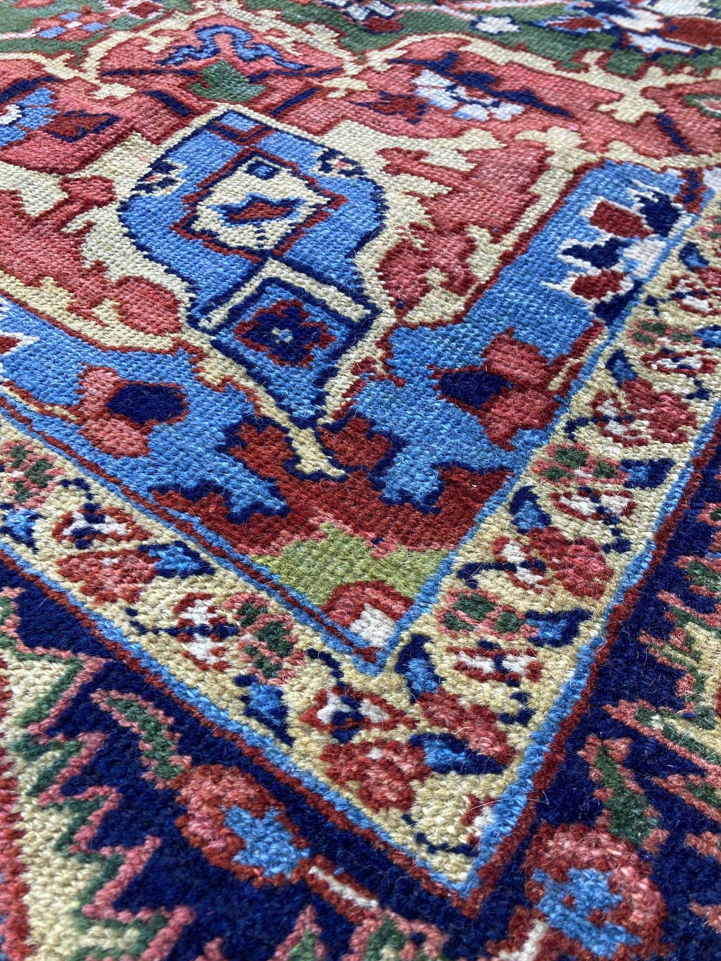 220600001_6 Antique Persian Heriz Carpet.JPG