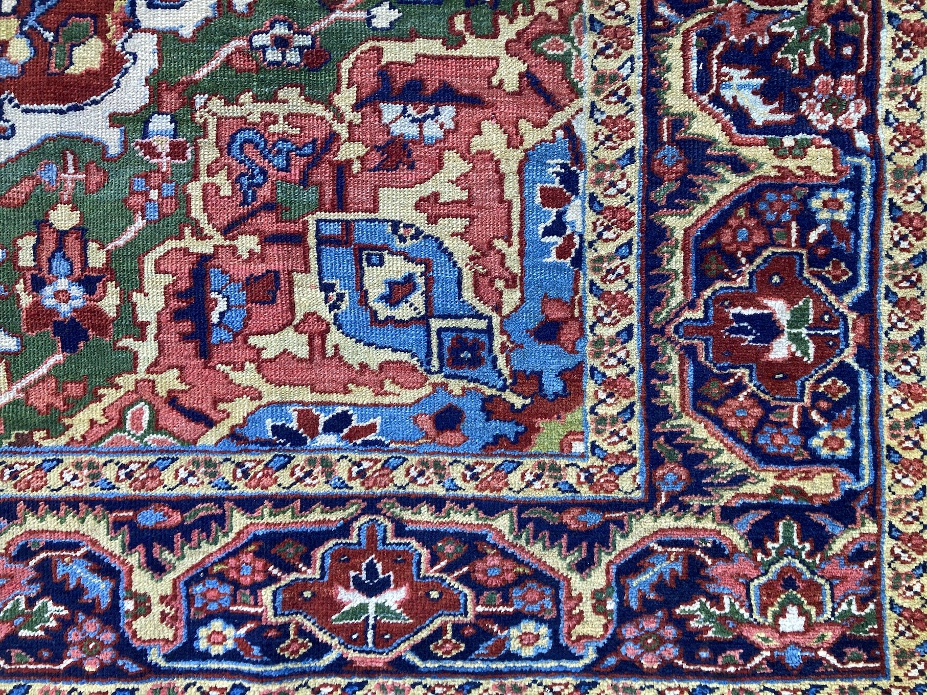 220600001_3 Antique Persian Heriz Carpet.JPG