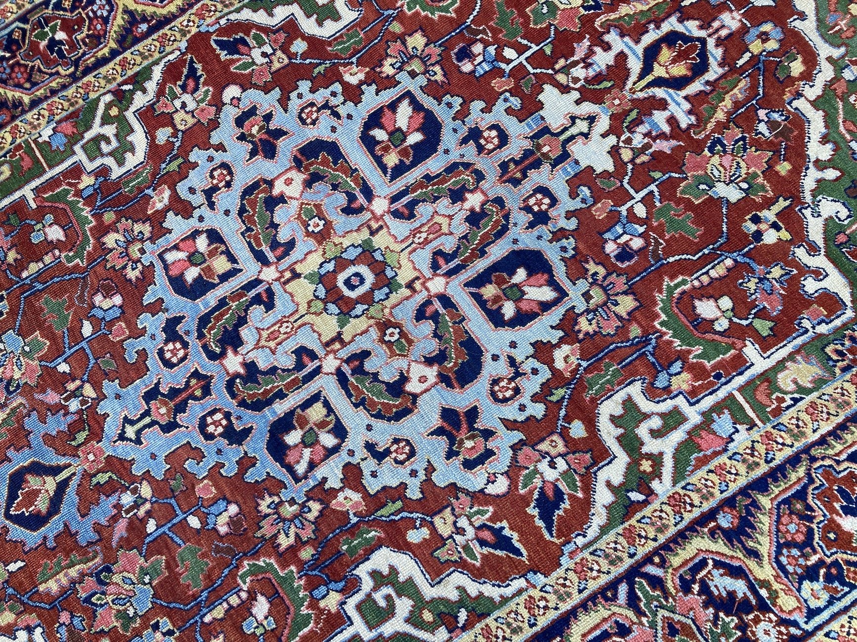 220600001_7 Antique Persian Heriz Carpet.JPG