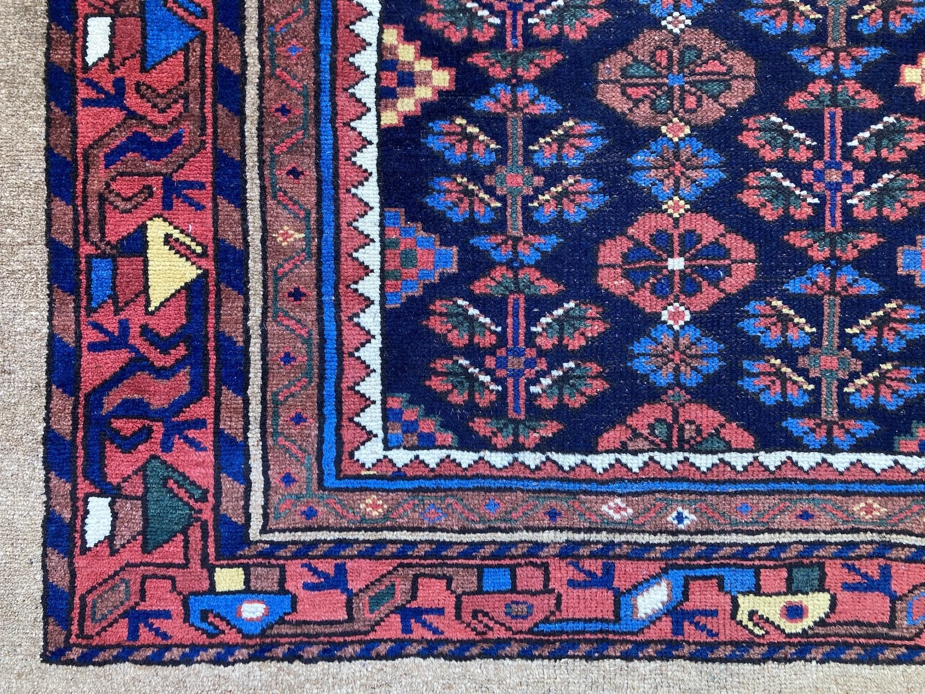 22.12.00003_3 Antique Persian Hamadan  Runner.JPG