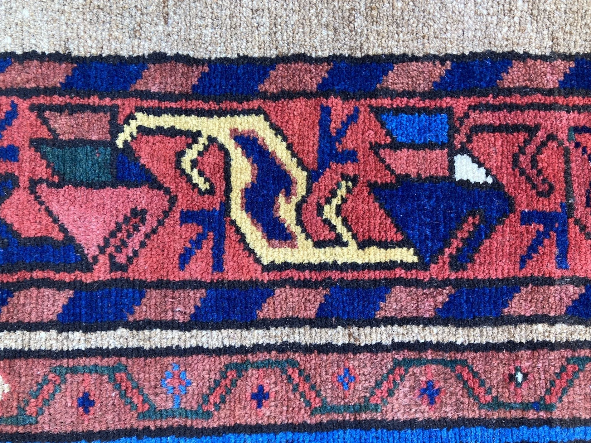 22.12.00003_10 Antique Persian Hamadan  Runner.JPG