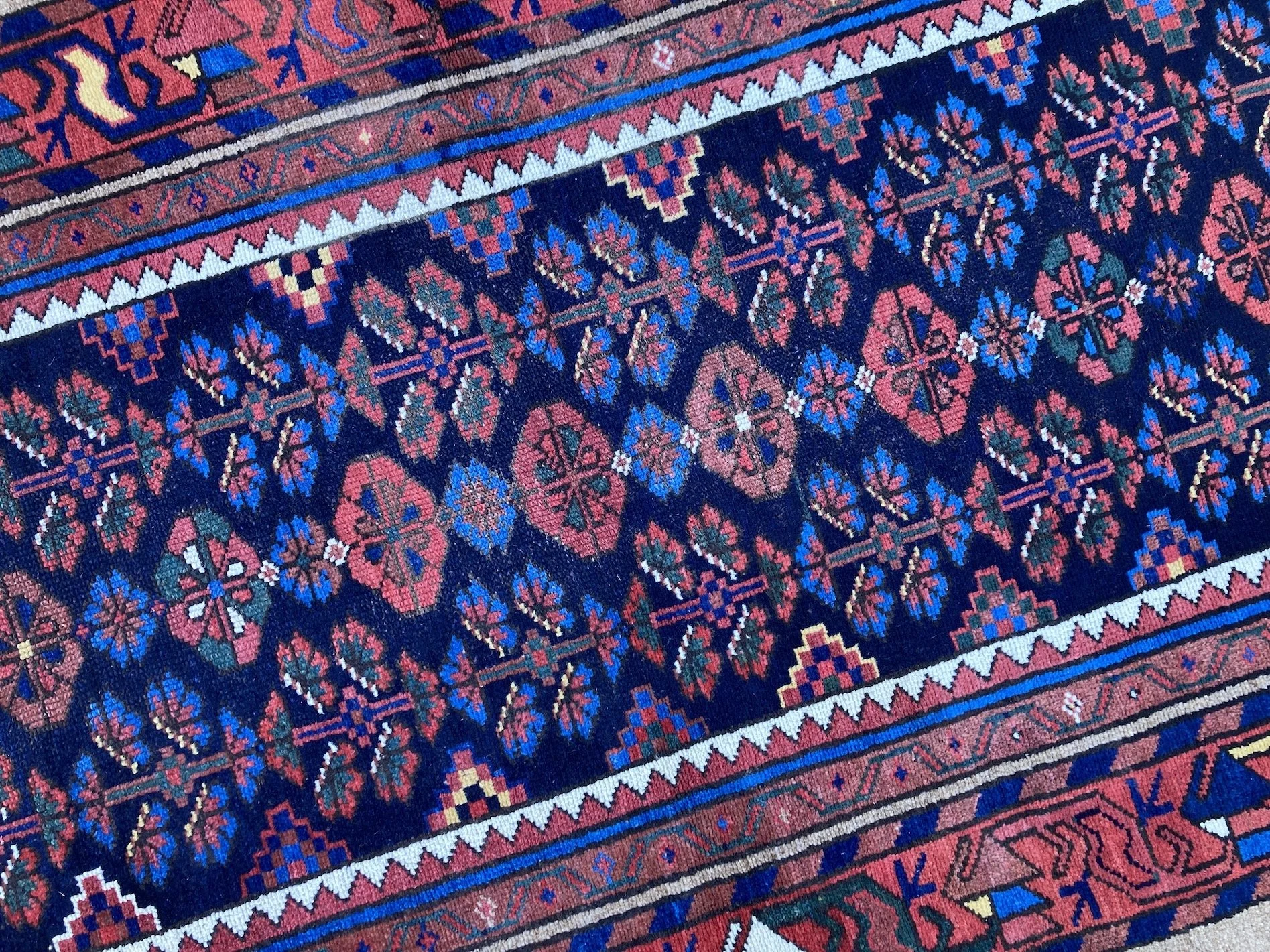 22.12.00003_7 Antique Persian Hamadan  Runner.JPG