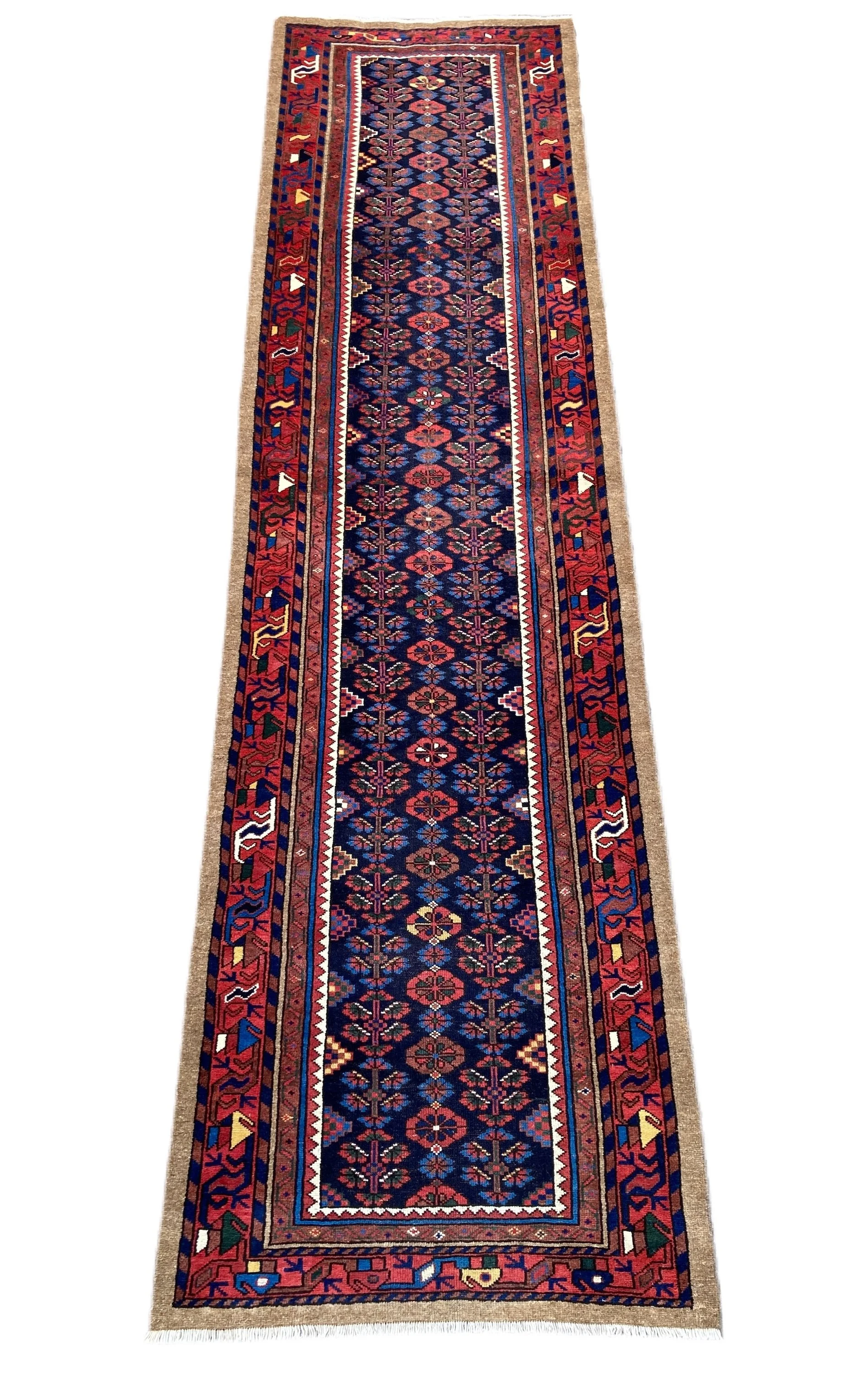 22.12.00003_1 Antique Persian Hamadan  Runner.JPG