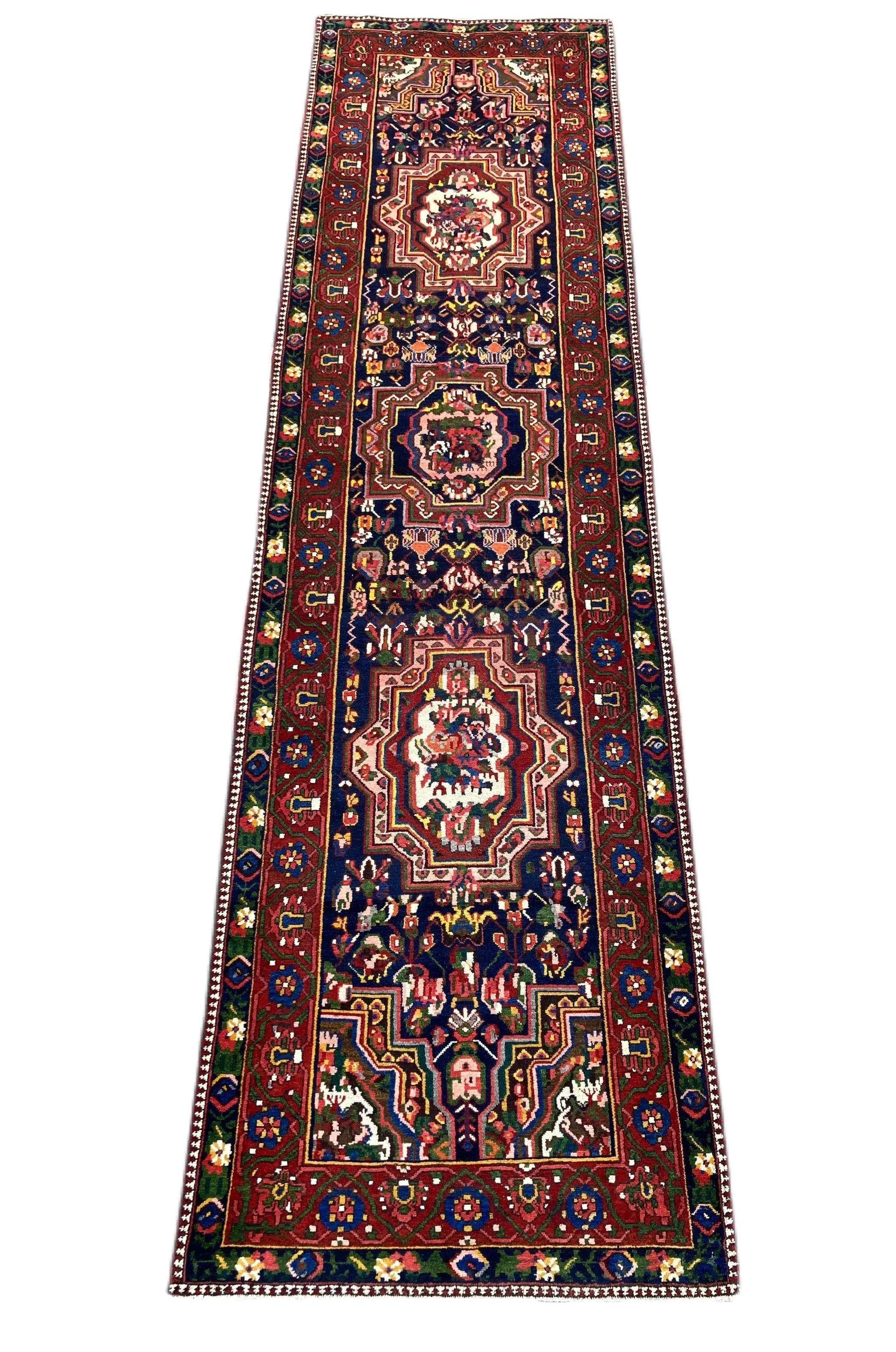 22.12.00005_1 Antique Persian Bakhtiar  Runner.JPG