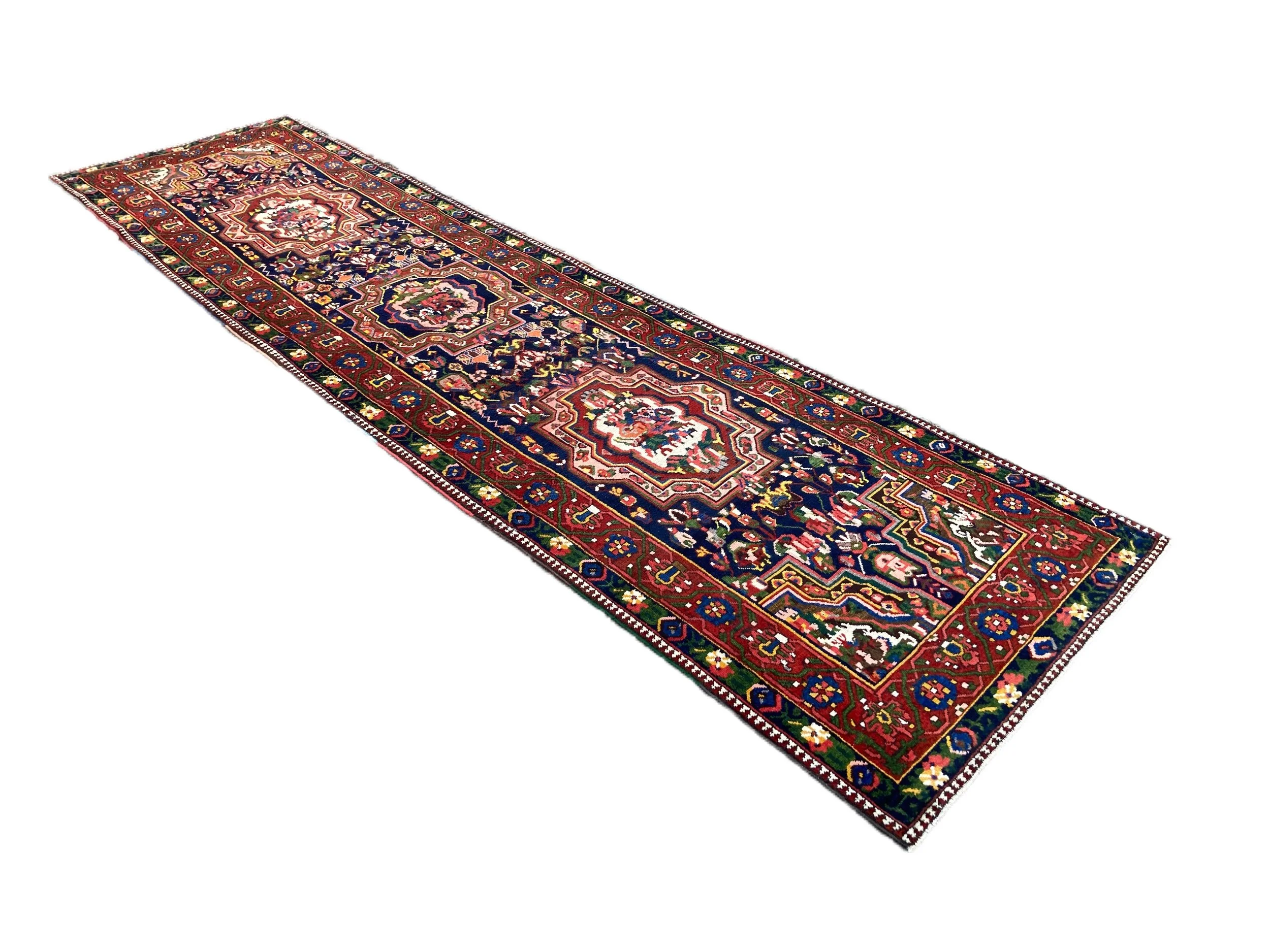 22.12.00005_2 Antique Persian Bakhtiar  Runner.JPG