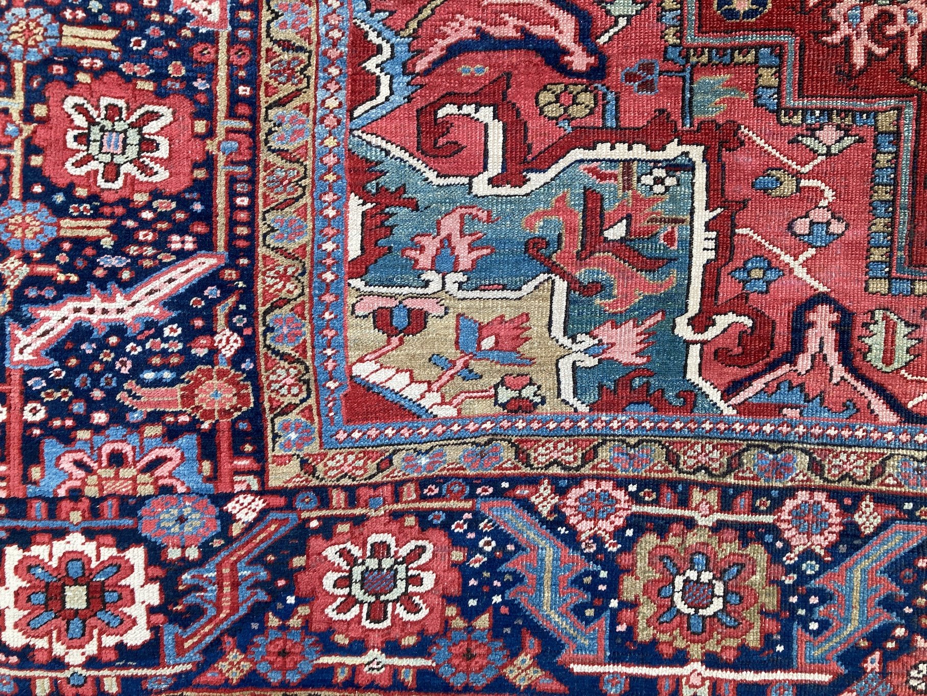 22.09.00002_3 Antique Persian Heriz Carpet.JPG