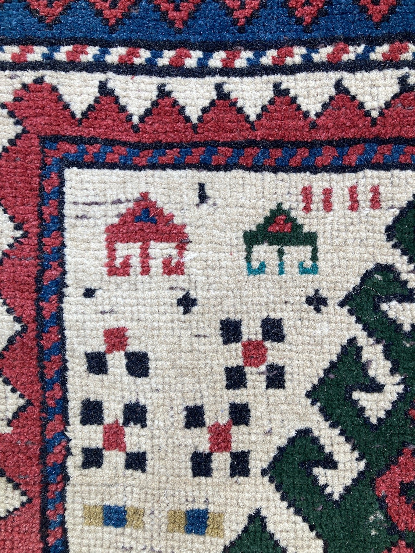 22.10.00002_10 Antique Caucasian Kazak Rug.JPG